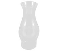 WRITWAA Abat-jour en Verre pour Lampe à Huile 7,5 Cm de Diamètre, Cheminée en Verre Vintage Résistante à Haute Température, Pièce de Rechange pour Lampe à Pétrole Rétro D’intérieur