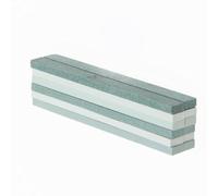 WRITWAA Accessoires de Polissage 12 Pièces en Carbure de Silicium Vert 100x10x3mm pour Jade et Agate Usage en Cuisine et Loisirs Outil de Ponçage Manuel