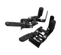 WRITWAA Accessoires pour Fauteuils Roulants en Métal Système de Freinage Double et Mécanisme de Freinage Amélioré Compatibilité Polyvalente à Domicile Espaces Publics