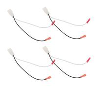 WRITWAA Adaptateur de Faisceau de Câbles pour Autoradio 4 Pcs Connecteurs de Haut-Parleurs pour Voitures Suv et Camions Faisceau de Câblage Stéréo Compatible Kit de Câbles pour
