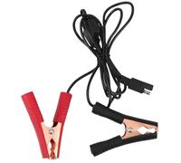 WRITWAA Adaptateur Sae Pinces Crocodiles 1 Mètre Câble D’Extension de Batterie Électrique Connecteurs Batterie Sae Robustes Rallonge Câble pour Voiture Moto et Panneau Solaire