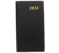 WRITWAA Agenda Hebdomadaire Noir Planificateur de Tâches et Études Semainier Pratique pour Gestion Rigoureuse Du Travail et Organisation Scolaire