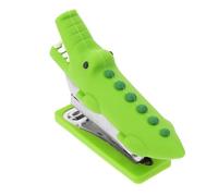 WRITWAA Agrafeuse à Main Mignonne et Inoxydable Mini Agrafeuse Portable pour Bureau École et Maison Capacité Standard Design Esthétique et Pratique