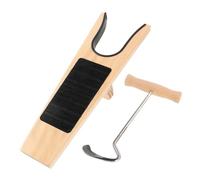 WRITWAA Aide-chausseur pour Bottes D'équitation en Métal et Bois, Extraction Facile sans Se Pencher, Portable pour Compétitions et Changements de Bottes