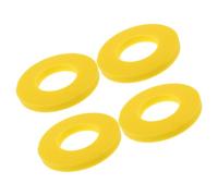 WRITWAA Anneaux Amortisseur en Caoutchouc Lot de 4 pour Amortisseurs Voiture, Bagues à Suspendre Silentblocs Universels Adaptés Équipements Automobiles