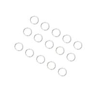 WRITWAA Anneaux Brisés en Acier Inoxydable 7x6mm, 200 Pièces, pour Clés