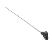 WRITWAA Antenne de Sécurité Automobile Télescopique en Acier Noir | Mât Décoratif à Trois Sections, Visibilité Accrue, Adapté aux Fourgonnettes et Pick-up, Conduite Nocturne