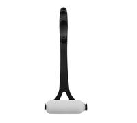 WRITWAA Applicateur de Crème à Dos Repliable Long Manche en Abs et Éponge, Brosse Corps Portable et Doux Peau, pour Usage à Domicile Voyage