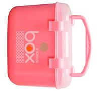 WRITWAA Armoire à Pharmacie Portable en Plastique Multifonction Boîte à Remède Compacte Compartiments Multiples Légère et Pratique pour Maison Bureau et Voyages Couleur