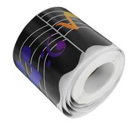 WRITWAA Autocollants Décoratifs de Notes de Musique pour Tableau D'affichage, Bordure Créative en Cuivre Noir, Facile à Utiliser et Solide, pour École et Bureau