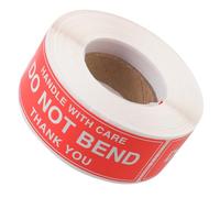 WRITWAA Autocollants d'Expédition « Ne Pas Plier » 250 Pièces, Étiquettes Adhésives Fragiles pour Emballage, pour Petites Entreprises et Manutention