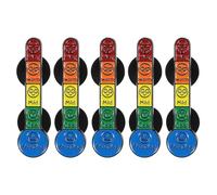 WRITWAA Badge créatif « Expression d'humeur », badge amusant et émotionnel, broche colorée, fonctionnelle et esthétique pour sacs à dos, vestes, tabliers, sacs