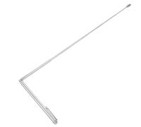 WRITWAA Baguette de Divination Pliable en Laiton Antenne Télescopique Outil Manuel de Divination à Usage Quotidien Portable et Précis pour Recherche D’Énergie et Harmonie