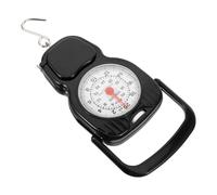 WRITWAA Balance Mécanique à Ressort Portable 20 Kg Balance Suspendue pour Bagages Mesure Intégrée Dynamomètre Précis pour Voyage et Usage Domestique à Bagages Compacte et Légère