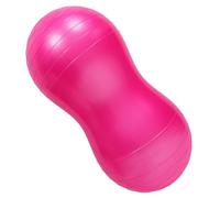 WRITWAA Ballon de Gym cacahuète en PVC épais antiburst avec Pompe, Balle de Massage multifonctionnelle pour Yoga prénatal et Exercices de Fitness à Domicile