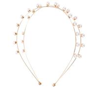 WRITWAA Bandeau Perles Élégant Accessoire de Chic pour Mariage et Fête Bandeau Décoratif Au Design Unique