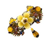 WRITWAA Barrette Cheveux Vintage Pour Femme Pince Spring Ponytail Solide Clip Cheveux Sans Marque Vintage Maintien Léger Et Confortable