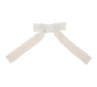 WRITWAA Barrettes À Cheveux En Perles Pinces À Cheveux En Perles Pinces À Cheveux En Forme De Nœud Pinces À Cheveux Pour Femmes Pinces À Gros Nœud Pinces À Cheveux En Alliage De