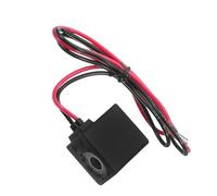 WRITWAA Bobine Électromagnétique Double Fil Dc 24V 3W pour Électrovanne Hydraulique Bobine de Solénoïde de Levage et Benne à Déversement Remplacement Compatible pour Remorque Élévatrice