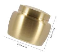 WRITWAA Bocal de Conservation Hermétique pour Moulu Sucre et Épices Poudre Portable et Résistant