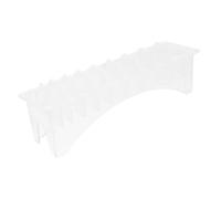 WRITWAA Boîte 1 Pièce Peigne à limite de cheveux universel porte-tondeuse peignes peigne tondeuse troummers accessoires de barbier cas de peigne limite blanche