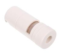 WRITWAA Boîte 1 Pièce pilulier portatif pour comprimés trancheuse conteneur séparateur conteneur multifonction Plastique blanche