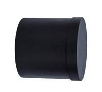 WRITWAA Boîte Cylindrique Noire en Papier pour Fleurs, Boîte Ronde Vide pour Bouquets, Emballage Présent Polyvalent pour Mariages, Anniversaires et Décorations Floristiques, Coffret