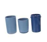 WRITWAA Boîte De Rangement pour Brosse à Dent Et Dentifrice Étui De Voyage Amovible Support Extérieur pour Toilette