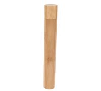 WRITWAA Boîte De Rangement pour Brosse à Dents Bambou Naturel Étui Portable Léger Et Pratique Adapté à Toutes Brosses Étui De Voyage Écologique Matériaux Renouvelables