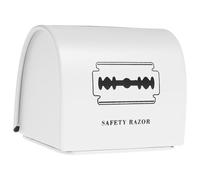 WRITWAA Boîte de Rangement pour Lames de Rasoir Conteneur Élimination Portable pour Lames de Rasage Boîte de Stockage Hermétique pour Accessoires de Rasage Capacité Spacieuse Design