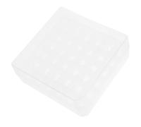 WRITWAA Boîte de Stockage Cryogénique 36 Compartiments 5 Ml en PP pour Tubes à Microcentrifugeuse Support de Congélation Laboratoire Rangement Tubes Essais Adapté Congélateur