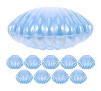 WRITWAA Boîtes à Bonbons de Coquillage 30 Pièces en Pp pour Rangement Décoratif, Emballage Souvenirs de Voyage et Fêtes Joyeuses