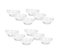 WRITWAA Bol pour Préparation de Masques Faciaux en Verre 2.36X2.36X1.18 Pouces Outil de Mélange pour Soins du Visage et Atelier Skincare à Domicile