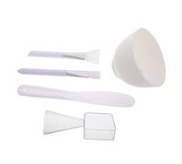 WRITWAA Bol Silicone Pour Masque Facial Ensemble Outils De Maquillage Avec Pinceau Et Cuillère Doseuse Pour Usage Domestique Et Salon