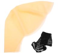WRITWAA Bonnet Chauve Latex Extensible pour Cosplay Accessoire Durable et Aux Déchirures Adapté pour Performances Moines Nonnes et Déguisements Personnalisés