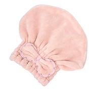 WRITWAA Bonnet de pour Cheveux en Coral Serviette Absorbante Taille Unique Confortable pour Bain et Voyage 1 Pièce