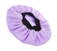 WRITWAA Bonnet En Satin Pour Cheveux Femme Taille Unique Bonnet Double Couche En Soie Ice Silk Confortable Lavage Ménager Soin Coiffure Violet