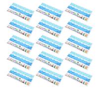 WRITWAA Bordures Autocollantes Thème Océan 20 Feuilles Animaux Marins Colorés Décorations Tableau D'affichage Scolaires Créatives pour Classe et Activités Artisanales