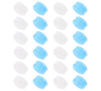 WRITWAA Bouchons D'oreilles en Silicone Souple 24pcs, Bouchons D'oreilles Multifonctions pour Dormir, Légers et Confortables, Protection le Bruit le Train Sommeil