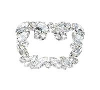 WRITWAA Boucles de Chaussures Cristal et Clips de Chaussures Soi-même Accessoires de Décoration pour Mariée