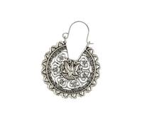 WRITWAA Boucles Doreilles Femme Vintage Géométriques Creuses Pendentifs Doreille Argentées Style Lotus Bijoux pour Soirée et Usage