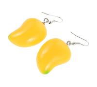 WRITWAA Boucles Oreilles Pendantes Mangue Pour Femme Bijoux Fruits Tropicaux Accessoires Oreille