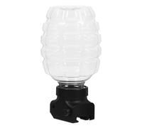 WRITWAA Bouteille Ananas en Plastique Rechargeable Flacon D’Échantillon Transparent Connecteur Mini Bouteille de Stockage pour Accessoires Lanceur de Billes Usage Jeu et Rechargement