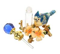 WRITWAA Bouteille Parfum Vide Récipient Huile Essentielle Réutilisable Flacon Rechargeable Élégant Décoratif pour Voyage et Usage Quotidien