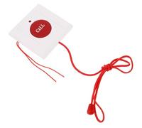 WRITWAA Bouton D'appel Mural Sos pour Personnes Âgées Bouton D'urgence à Tirage Fixation Murale Dispositif D'alerte Simple et Fiable pour Patient D'appel pour Soignant Usage Senior