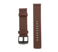 WRITWAA Bracelet de Montre Polyvalent en Cuir Marron Véritable, Installation Simple et Pratique, pour Présent D'amis Lors de Halloween, Thanksgiving ou Noël