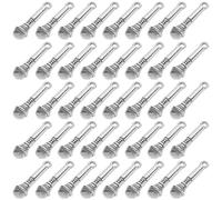 WRITWAA Breloques Micro Vintage En Alliage Ancien 50 Pcs Pour Créateurs Diy, Mini Pendentifs Métalliques Charmants, Décorations Artisanales Pour Bracelets, Loisirs Créatifs, Présents Personnalisés