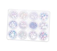 WRITWAA Breloques Pour Nail Art Décorations Pour Ongles Diy Ornements Exquis Pour Vernis à Ongles Gelée