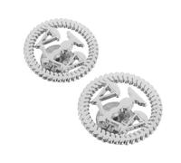 WRITWAA Broche Balance Justice En Métal Argenté, Lot De 2 Épingles De Revers Pour Avocat Homme Et Femme, Accessoire Costume Formel Pour Étudiants En Droit, Symbole Équité Et Impartialité