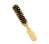 WRITWAA Brosse à Barbe Et Cheveux Homme Poils Sanglier Nettoyage Profondeur Manche Bois Démêlante Voyage Moustache Coiffage Huile Lissage